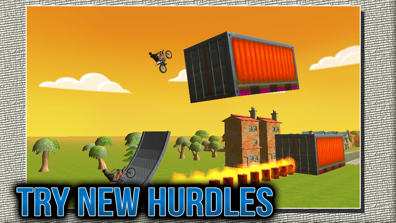 Stunt Bike Impossible : Tricky Tracks截图2