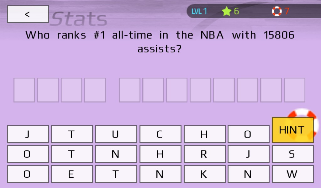 Basketball Trivia Game截图2