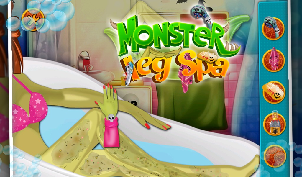 Monster Leg Spa - Girls Game截图5