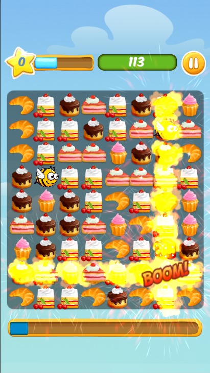 Candy Cake Mania-Match 3 Cakes截图4