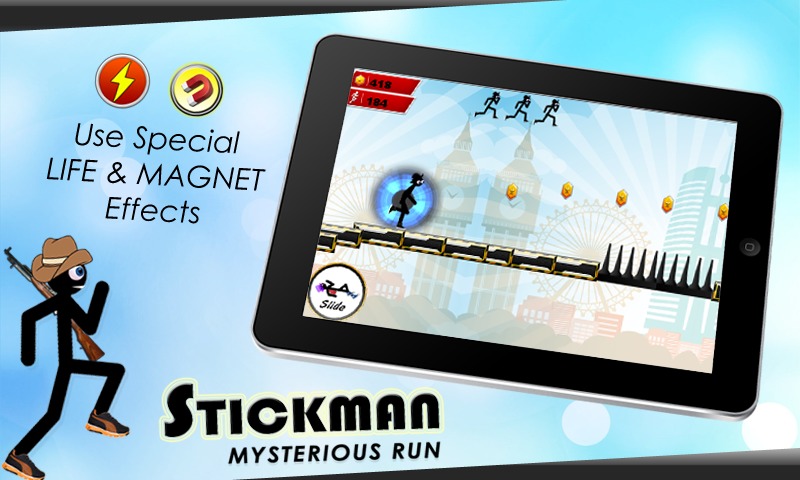 StickMan Mysterious Run截图3