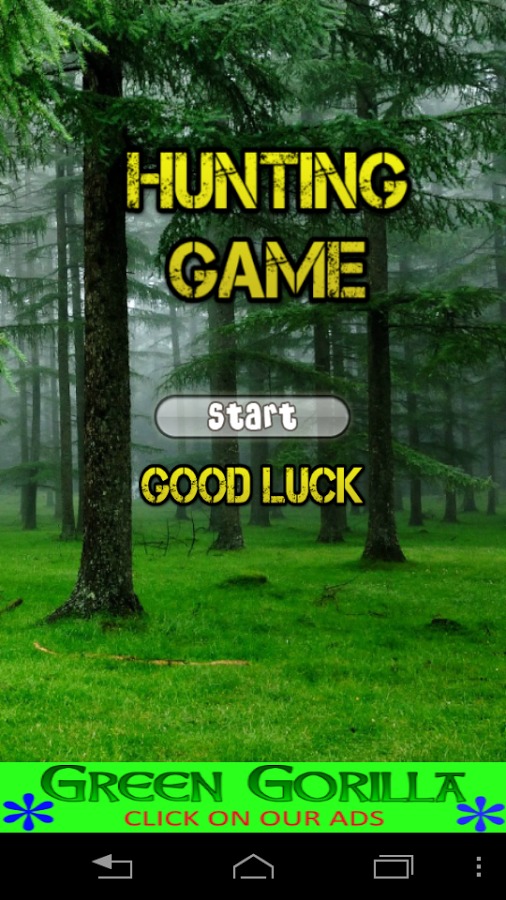 Hunting Game FREE截图1