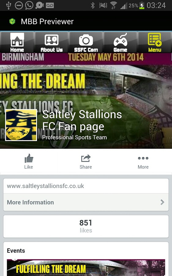 Saltley Stallions FC截图3