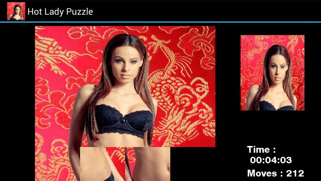 Hot Lady Puzzle截图4