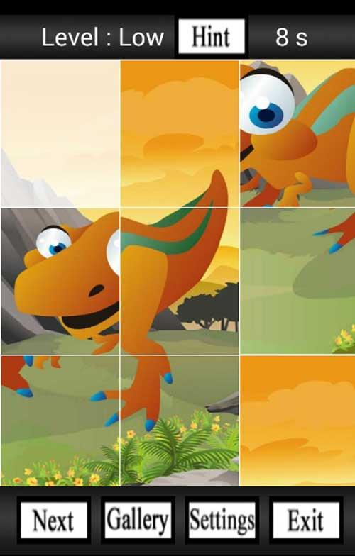 Dinosaur Kids Puzzle截图3