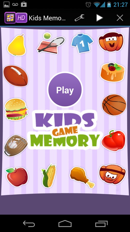 Kids Memory Game HD - FREE截图1