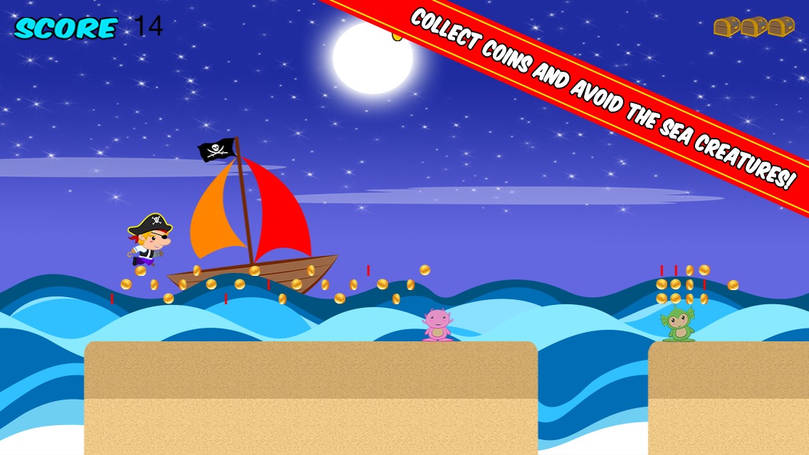 Pirate Treasure Run截图2