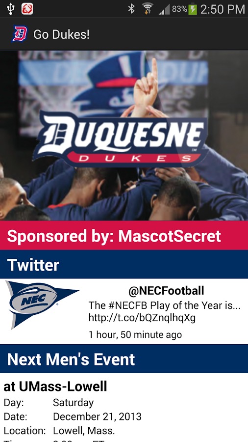 Duquesne University Athletics截图1