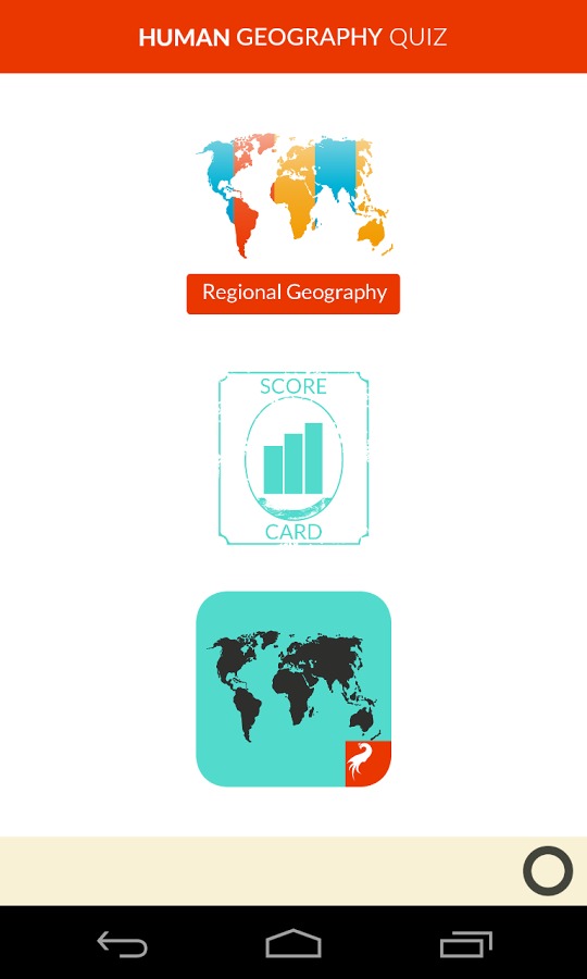 Regional Geography Quiz Game截图1