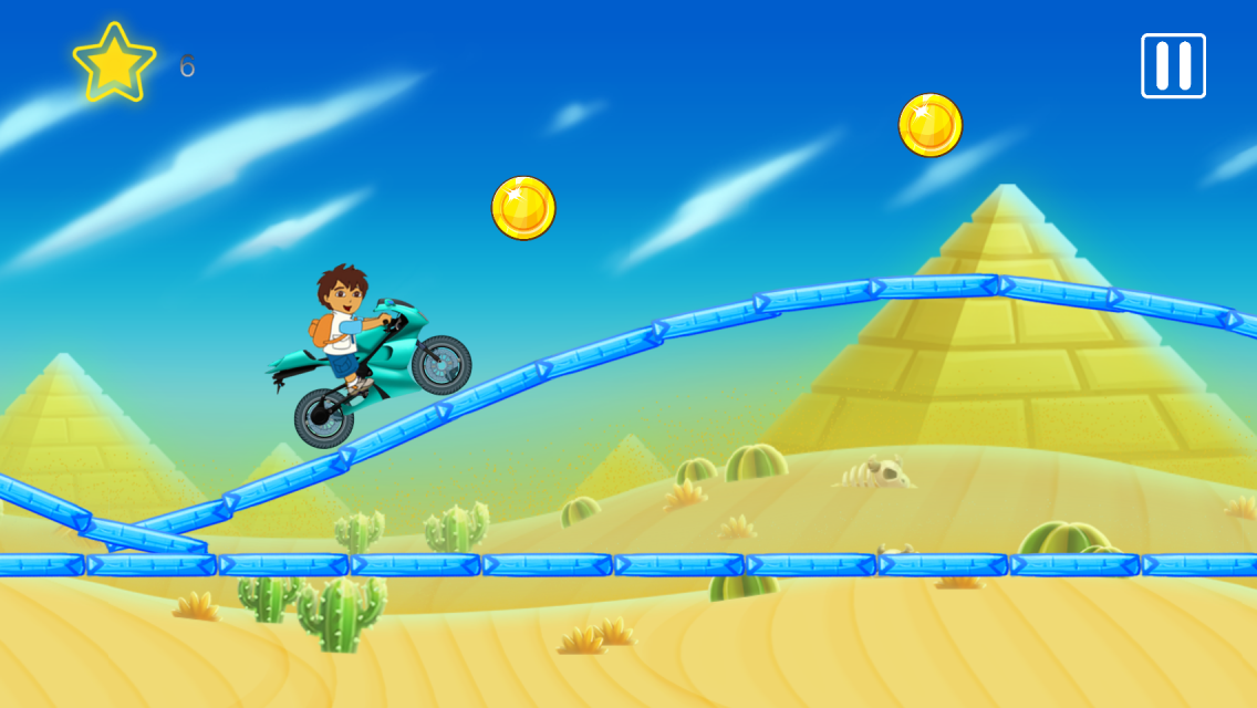 diego bike race in jungle截图3