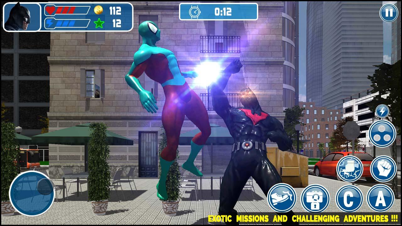 Spider Rope Hero VS Super Heroes : Superhero Games截图1