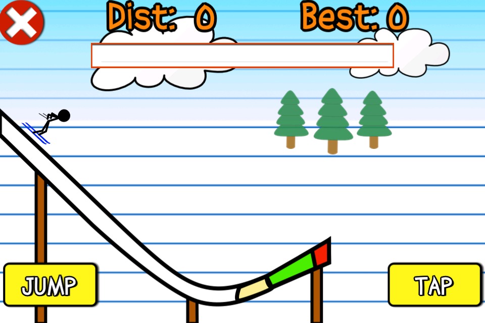 Stick Man Sports Ski Games截图4