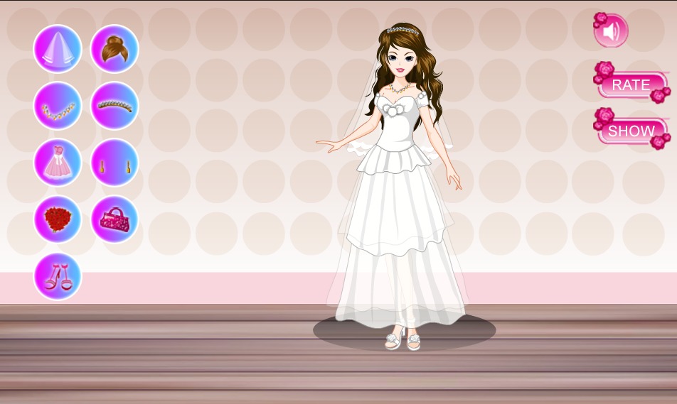 Wedding Bride - Dress Up Game截图5