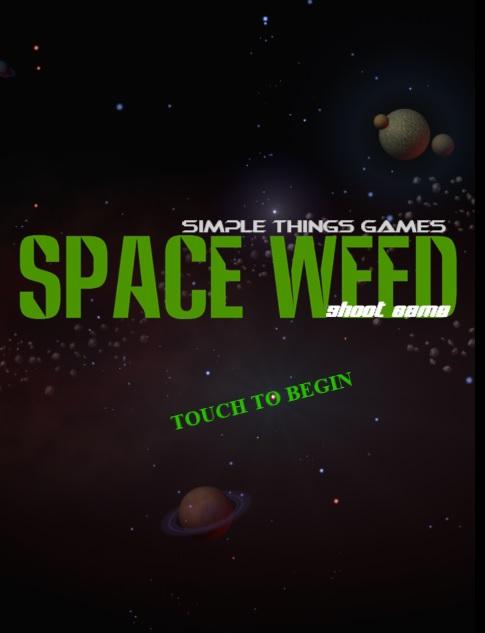 Space Weed Shoot Game截图1