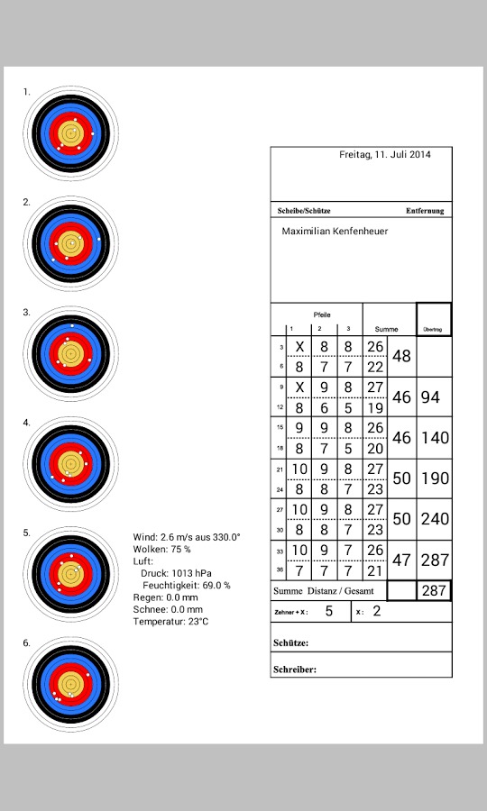 Archery Score Counter截图3