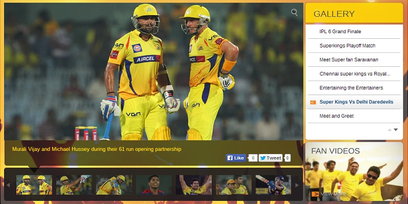 Chennai Super Kings 2014截图3