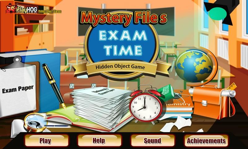Exam Time Free Hidden Object截图2