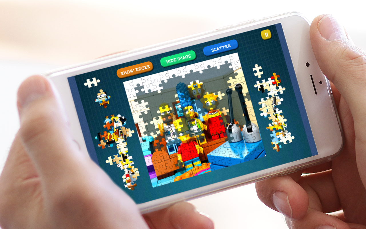 Jigsaw Kids Simpsons Lego截图2