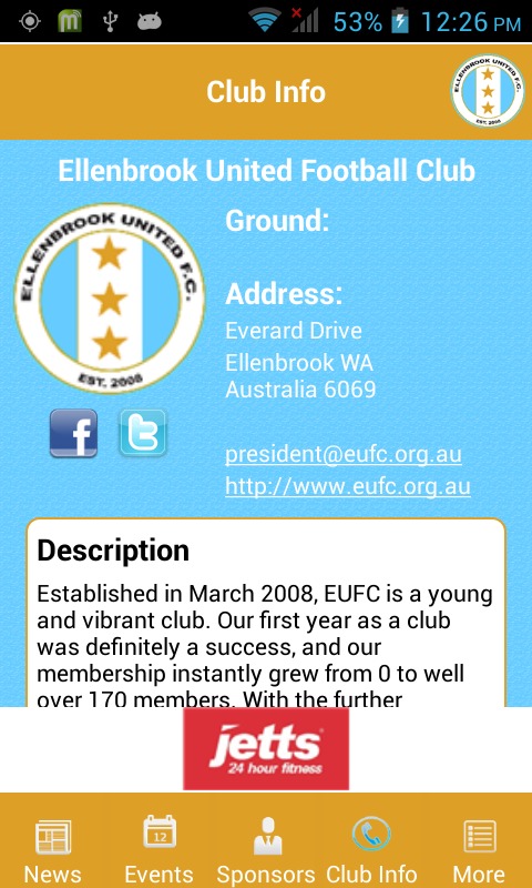 Ellenbrook United FC截图5