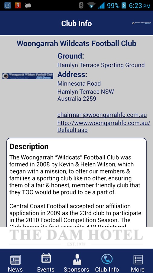 Woongarrah Wildcats FC截图5