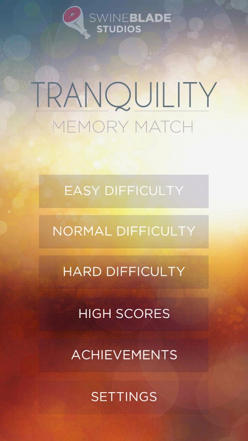 Tranquility Match Memory Game截图1