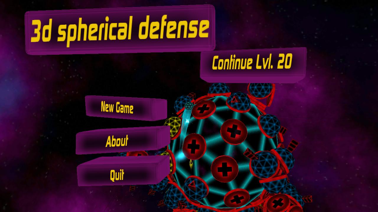 3d Spherical Defense截图2