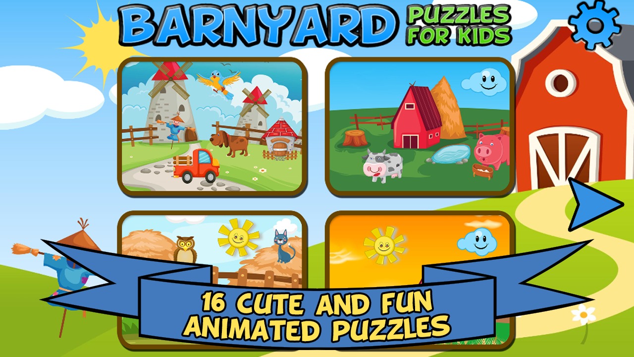 Barnyard Puzzles For Kids截图1