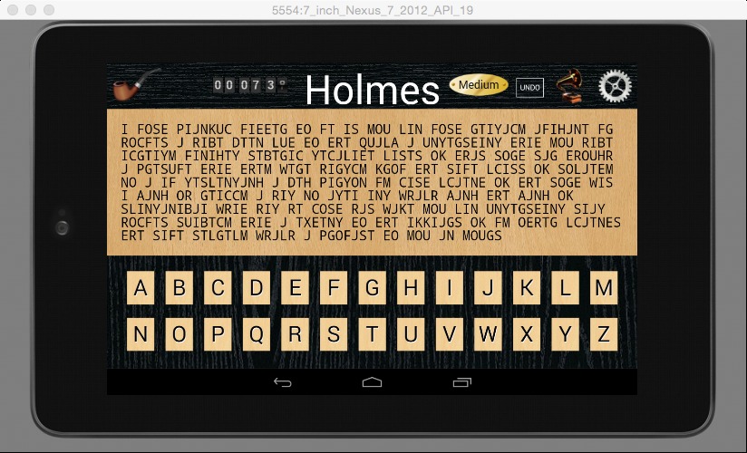 Holmes Cryptic Cipher Free截图3