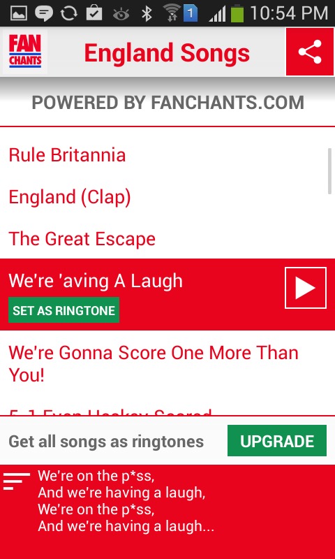 England World Cup Ringtones截图4