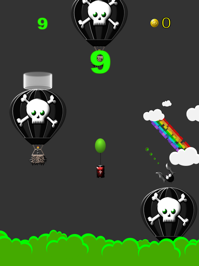 Toxic Rush - Balloon jump Game截图3