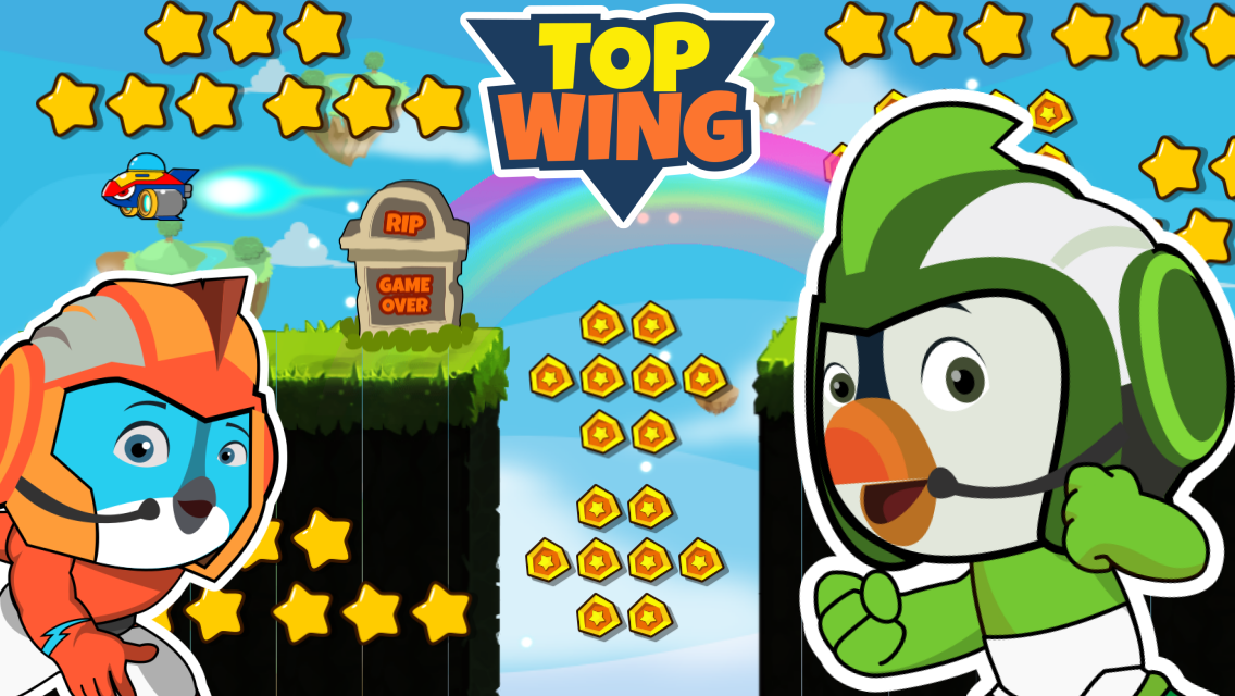 Super Top Wings Games截图1