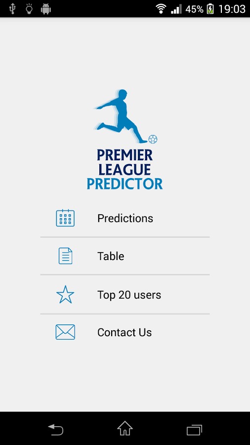 Premier League Predictor截图1