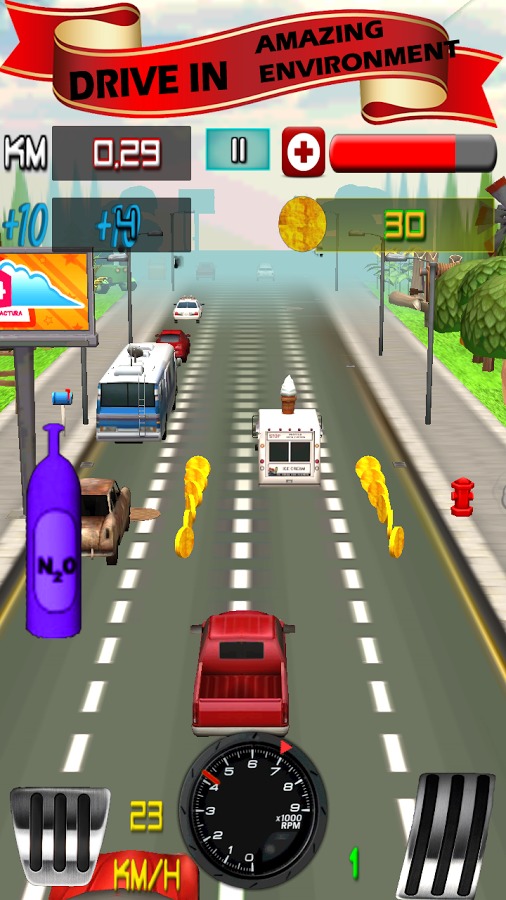 Highway Drive 3D截图4