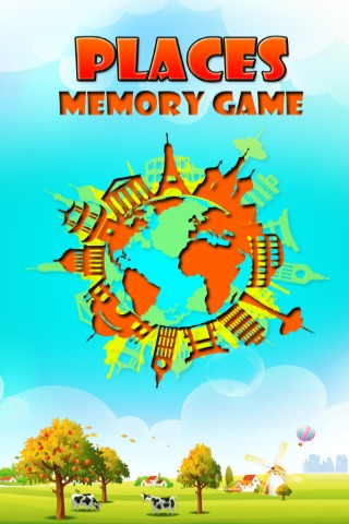 Places Memory Match截图1