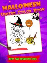 Halloween United Color Book:Coloring Book Game截图3