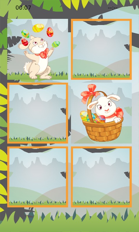 Easter Bunny Memory Puzzle截图4