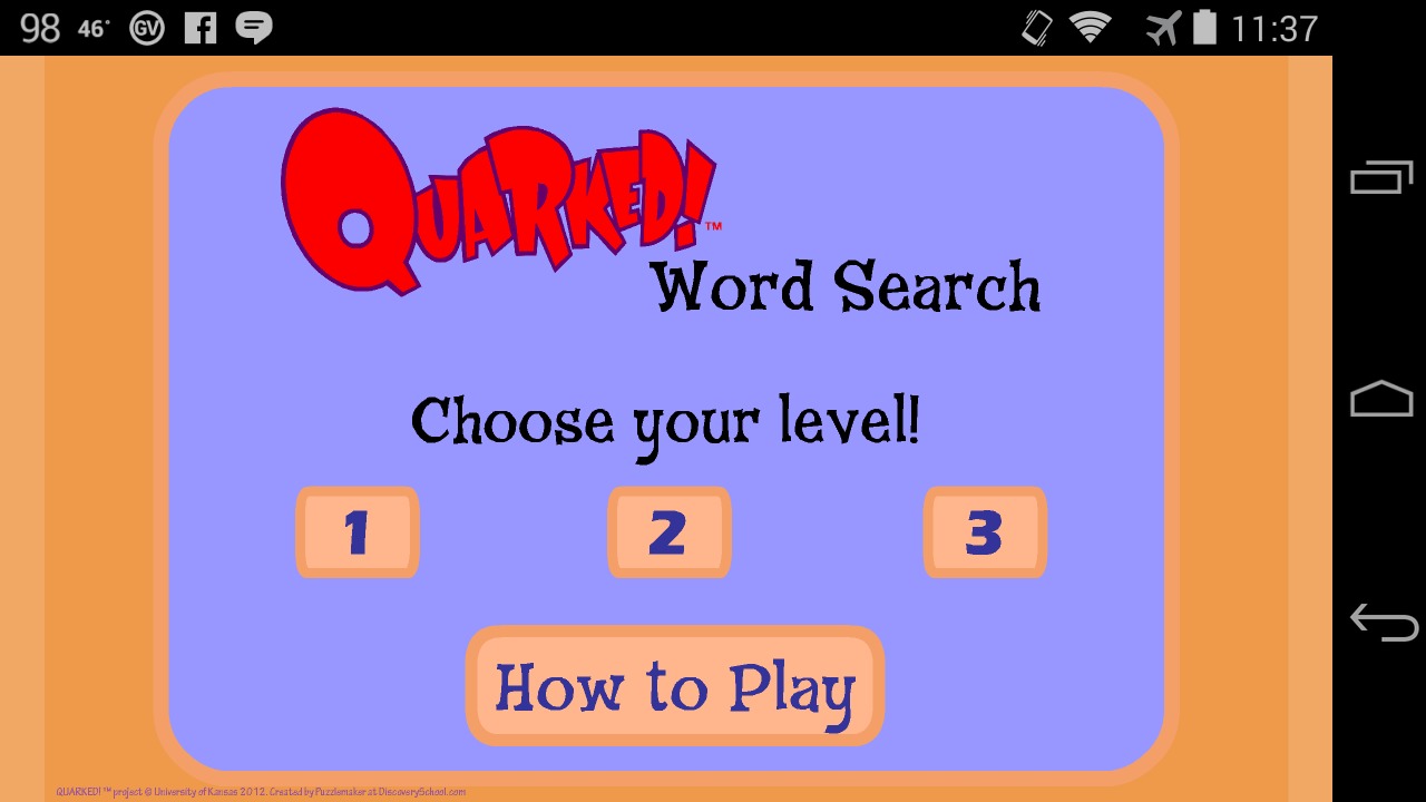 Quarked! Word Search截图1