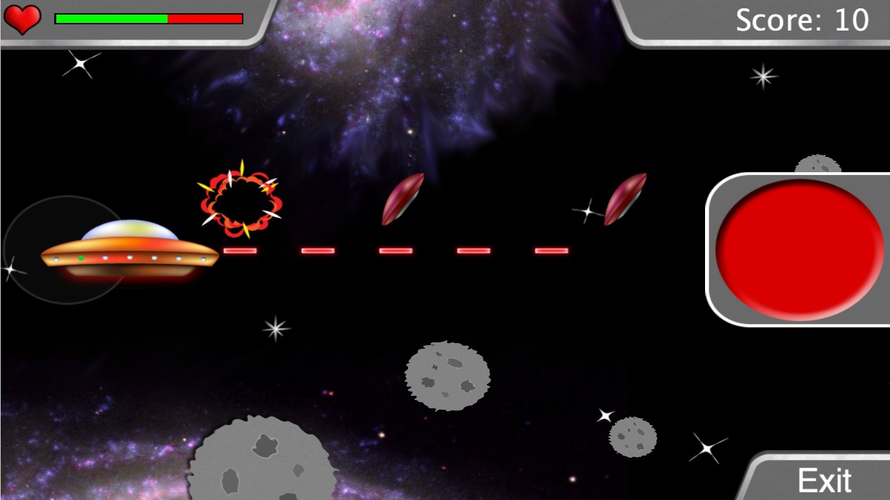 Saucer Captain: Earth Defender截图2