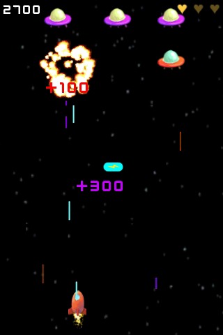 2D Space Shooter截图2