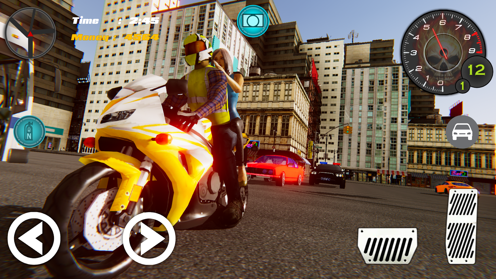 Sports Bike Taxi Rider截图3