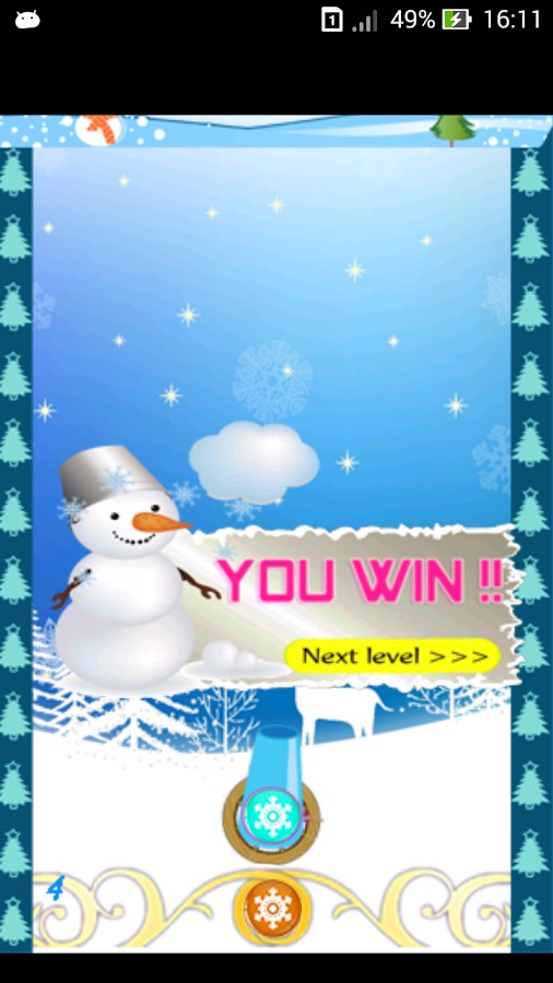 Bubble Shooter: Winter Holiday截图4