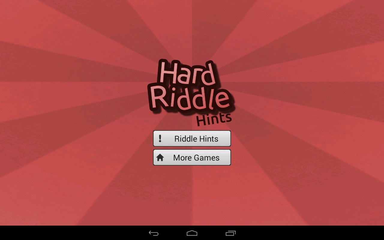 Hard Riddle Hints截图3