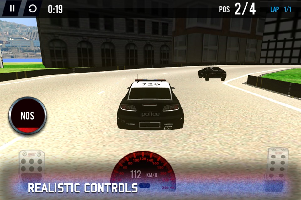 Police Moto GT Racing in City截图3