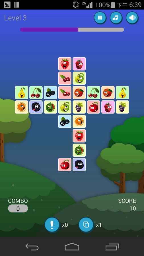 Cartoon Fruits Link截图4