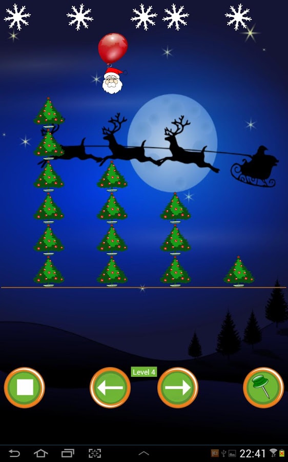 Drop Santa (catch xmas trees)截图2