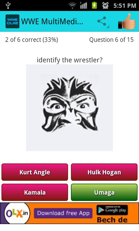 WWE Quiz : Multimedia截图2