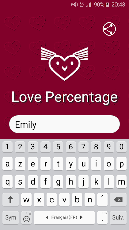 Love percentage截图4