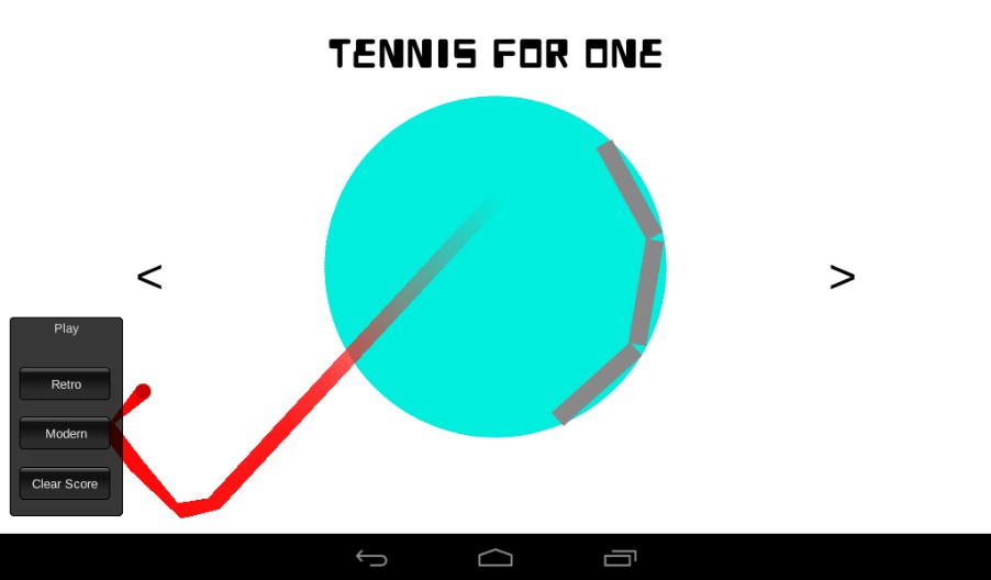 Tennis For One截图5