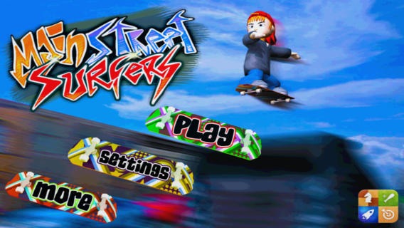 Main St. Surfer-Joyride game截图1