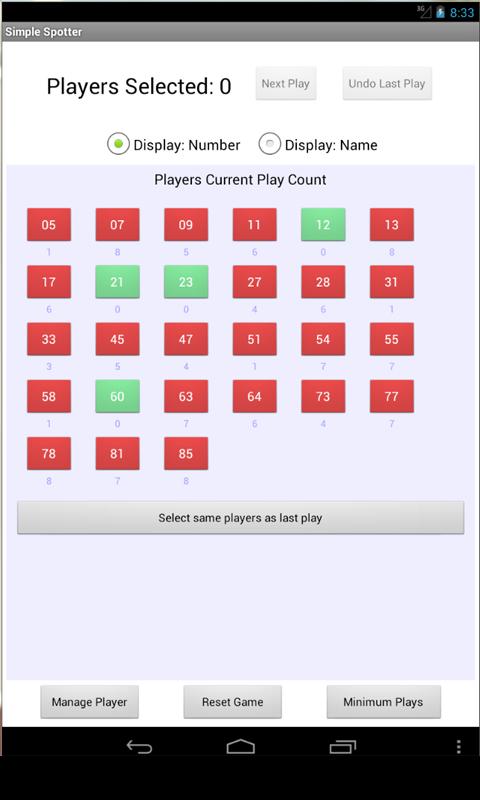 Simple Spotter Play Counter截图1